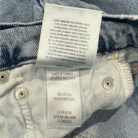 Citizens of Humanity Florence Wide Straight Size 25 - Picture 6 of 8